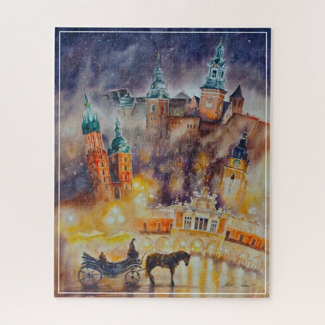 EVE Peint Cracovie Vieux Cracovie Puzzle (Vertical)