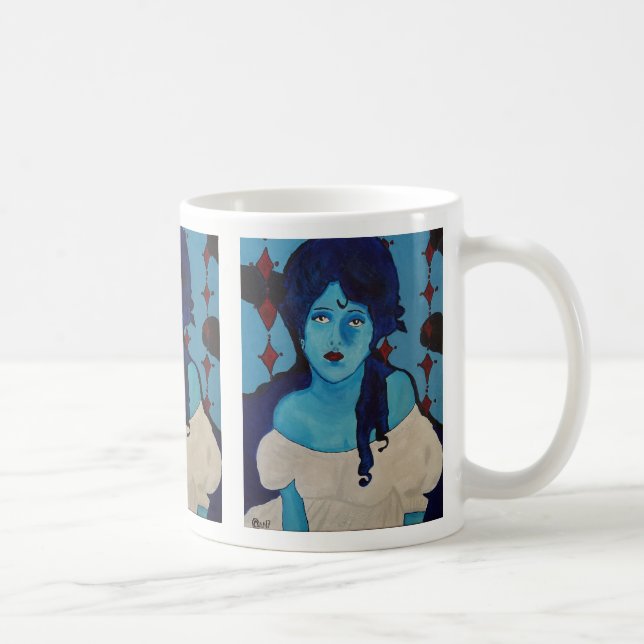 Evelyn Blue Mug (Droite)