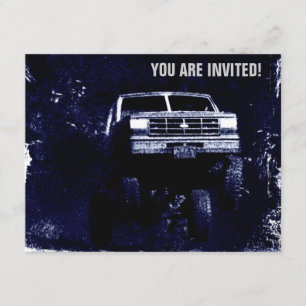 Événement de sports mécaniques ou invitation de