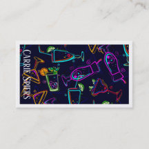 Événements Bartender Cartes de visite