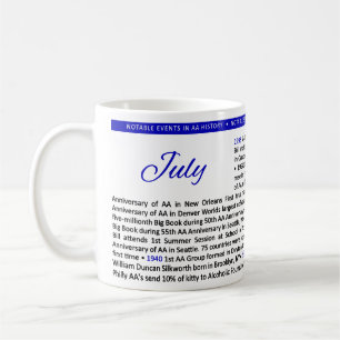 Événements importants dans la Mug d'histoire AA -