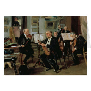 Evening musicale, 1906