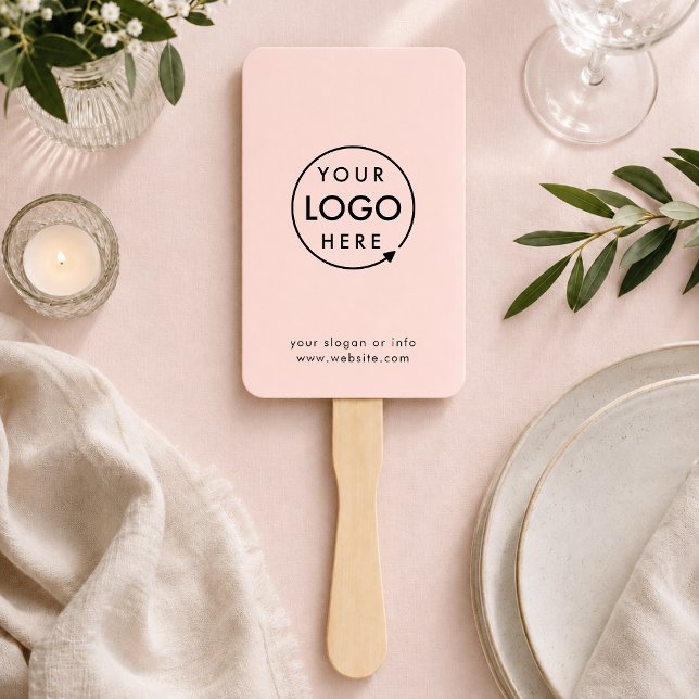 Éventail à main | Pagaies de personnalisation pour (Personalized paddle fans guests can use at ceremonies, galas, conferences, and warm venues)