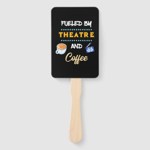 Éventail Acteur Alimenté Par Café De Théâtre