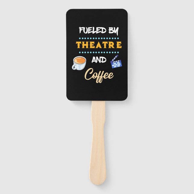 Éventail Acteur Alimenté Par Café De Théâtre (Devant)