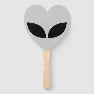 Éventail Alien Love Dessous de verre de papier coeur
