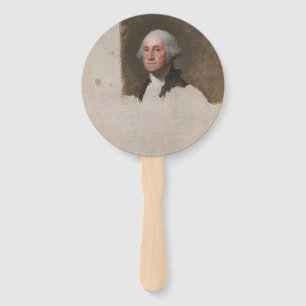 Éventail Anthaeneum George Washington 1er président des Éta