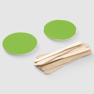Éventail Arrière-plan vert citron plat – Texture scolaire
