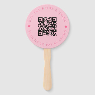 Éventail Bachelorette Acheter L'Épouse Un Boisson Rose QR C