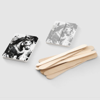 Éventail Belle Esprit Poney 9