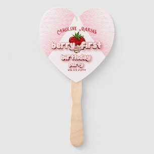 Éventail Berry First Strawbery 1er anniversaire
