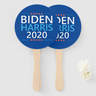 Éventail Biden Harris 2020 pour Président Élection États-Un