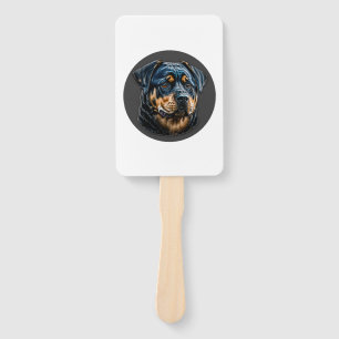 Éventail Black Rottweiler
