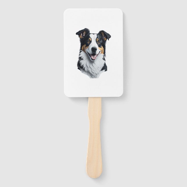 Éventail Bordure face Collie (Devant)