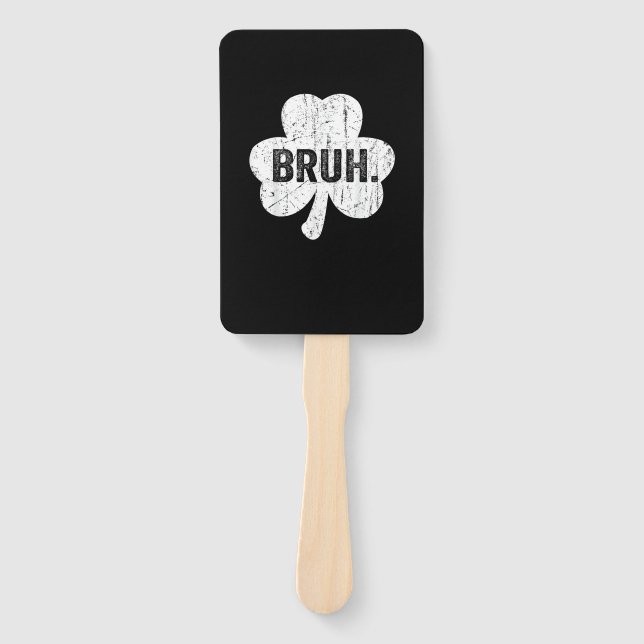 Éventail Bruh Meme Drôle Dire Bro Salutation Ado Garçon St  (Devant)