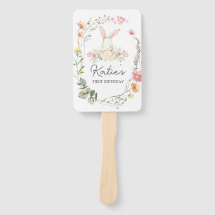 Éventail Bunny Invitation d'anniversaire, Certains lapins e