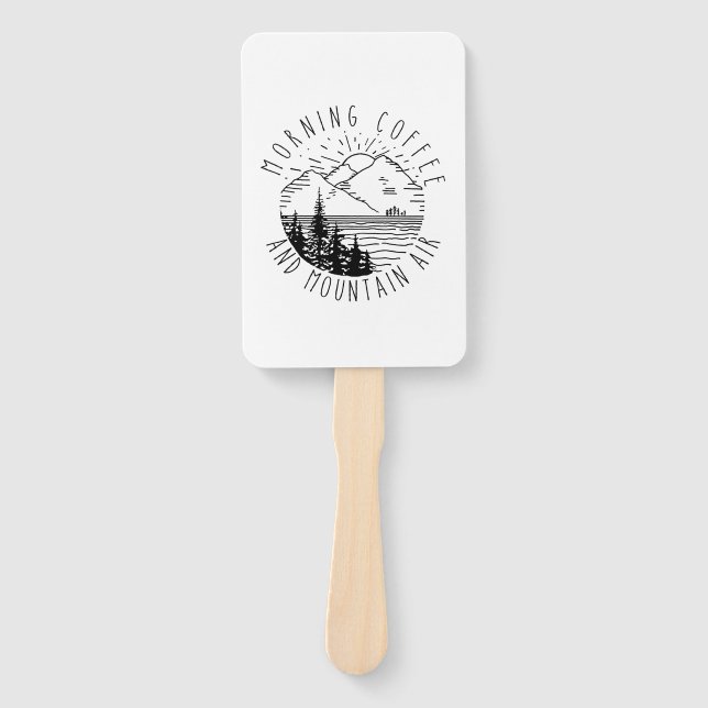 Éventail Cadeau Camper | Café Du Matin Et Fêtes D'Air De Mo (Devant)