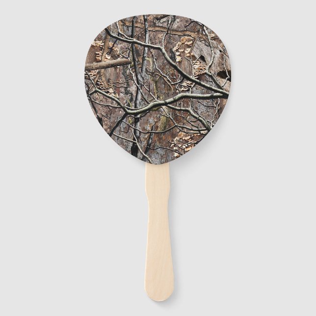 Éventail Chasse Camouflage Motif 8 (Devant)