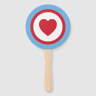 Éventail Chicago Love   Ventilateurs   Bleu