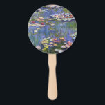 Éventail Claude Monet - Nymphéas / Nymphéas<br><div class="desc">Nymphéas / Nymphéas - Claude Monet,  1916</div>
