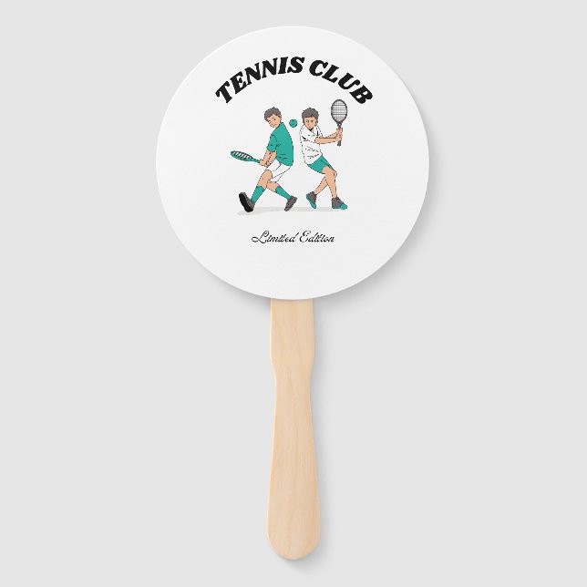 Éventail Club de tennis (Devant)