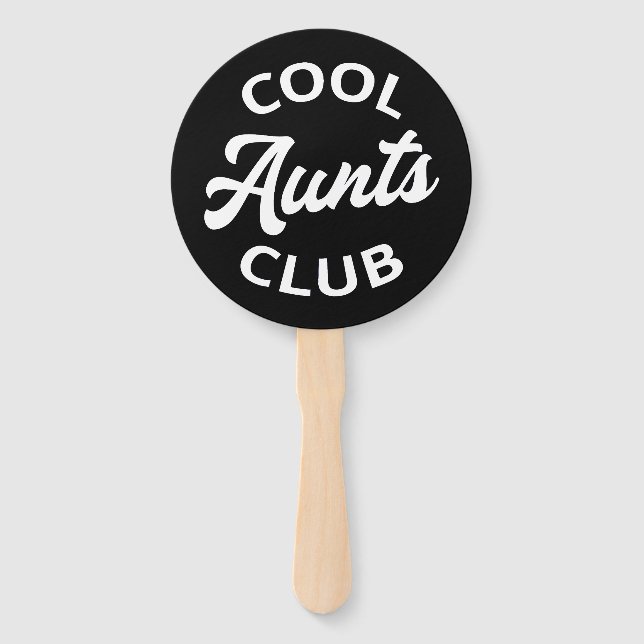 Éventail Club des Aunts cool I (Devant)