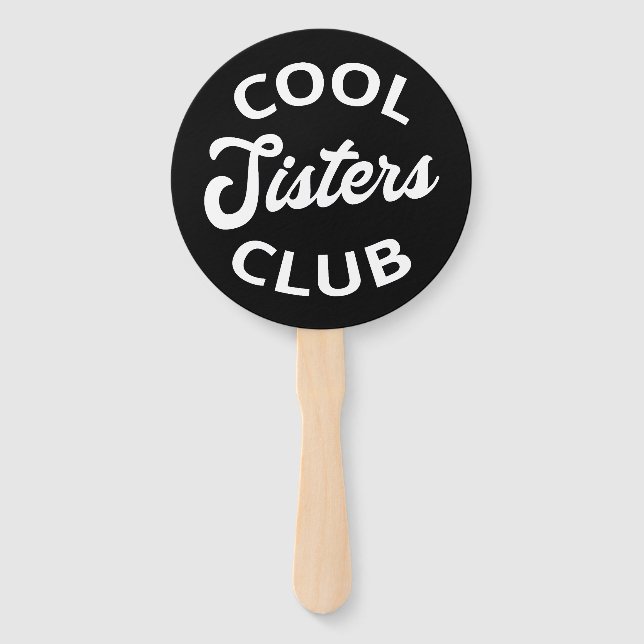 Éventail Club des Sœurs Cool I (Devant)