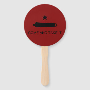 Éventail Come & Take It ! Flag de Texas State
