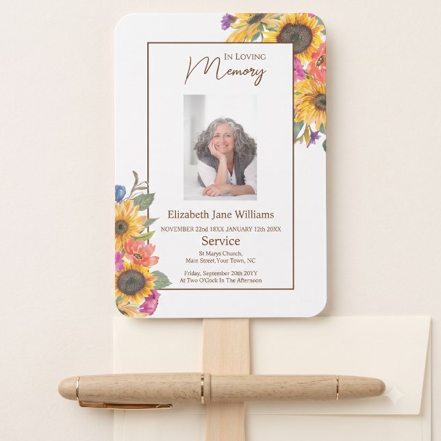 Éventail Commande de service floral en mémoire aimante (Créateur téléchargé)