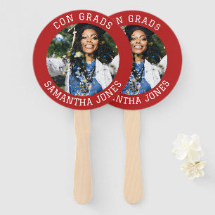 Éventail Con Grads simple Graduate photo moderne Graduate