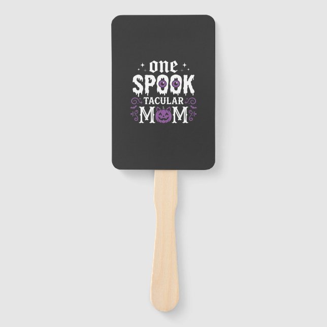 Éventail Conception de Halloween pour maman Spooktacular_1 (Devant)
