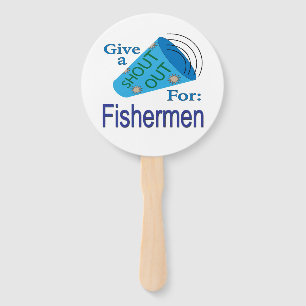 Éventail Coup de chapeau aux pêcheurs