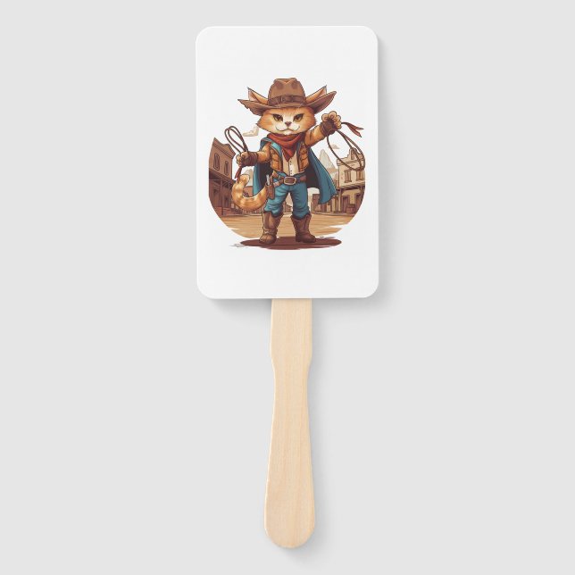 Éventail Cowboy (Devant)