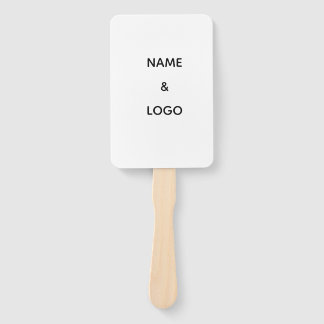 Éventail Créez votre design ici ajoutez votre logo texte