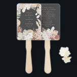 Éventail Crème de Charbon Pampas Grass Floral Jungle Mariag<br><div class="desc">Crème de charbon de bois Pampas Grass Floral Jungle Mariage Fan main #pampasgrass #jungleMarriage #jungleinvitation #coralmarrié #weddingmenu #désertwedding #lasvegasWedding #terracottaMarriage #peachMarriage #pampasweddingmenu #pampas #terracotta #coral #peach #naturalmarri#driedgrass #driedpampas mariage wabisabi</div>