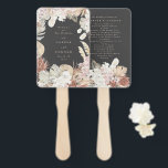 Éventail Crème de Charbon Pampas Grass Floral Jungle Mariag<br><div class="desc">Crème de charbon de bois Pampas Grass Floral Jungle Mariage Fan main #pampasgrass #jungleMarriage #jungleinvitation #coralmarrié #weddingmenu #désertwedding #lasvegasWedding #terracottaMarriage #peachMarriage #pampasweddingmenu #pampas #terracotta #coral #peach #naturalmarri#driedgrass #driedpampas mariage wabisabi</div>
