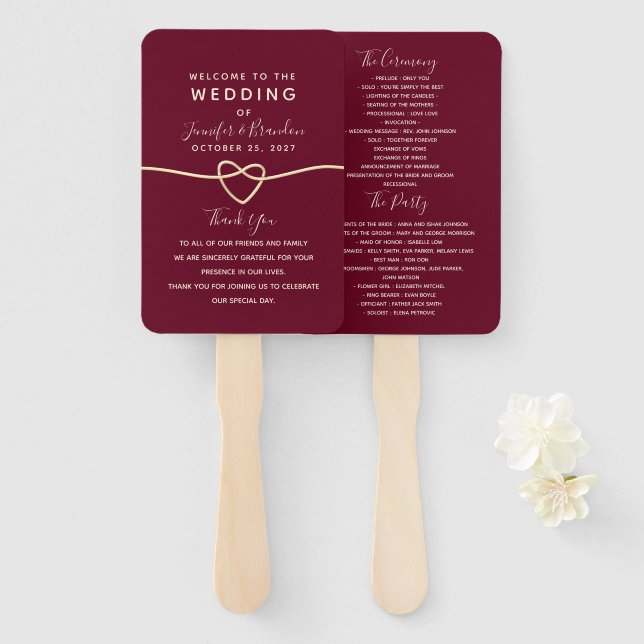 Éventail de mariage romantique en Bourgogne (Devant et derrière)