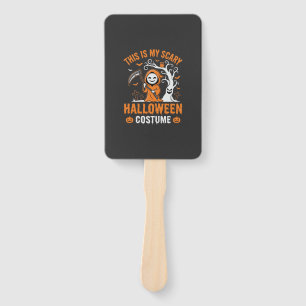 Éventail Déguisement drôle de Grim Reaper pour Halloween Ci
