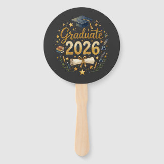 Éventail Diplômé sur mesure de la promotion 2026 Famille pe