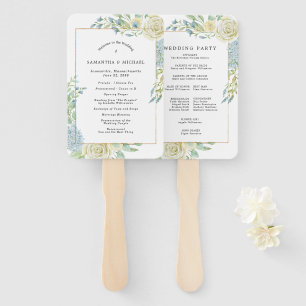 Éventail do-it-yourself Chic Rose Hydrangea Programme de ma