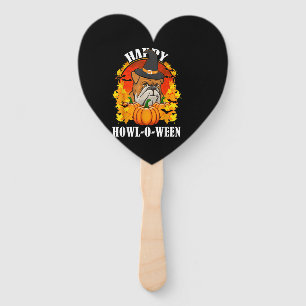 Éventail Don de chien Cadeau D'Halloween Bulldog Pour Amo