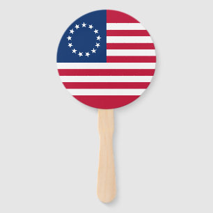 Éventail Drapeau américain Betsy Ross