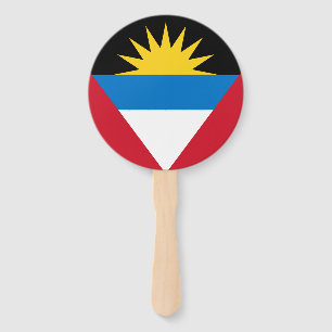 Éventail Drapeau d'Antigua-et-Barbuda Ensemble de supporter