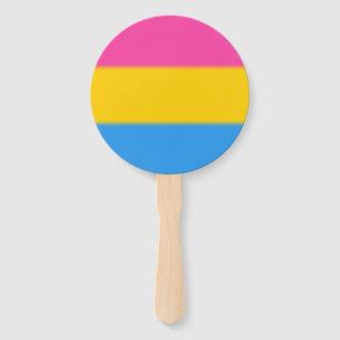 Éventail Drapeau de la fierté Pansexual Falln