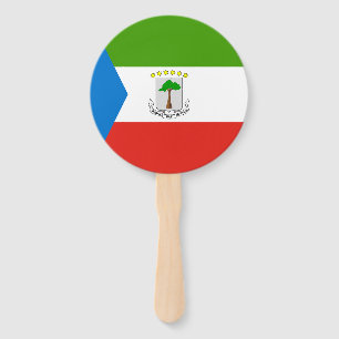Éventail Drapeau de la Guinée équatoriale