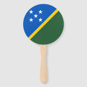 Éventail Drapeau des Îles Salomon