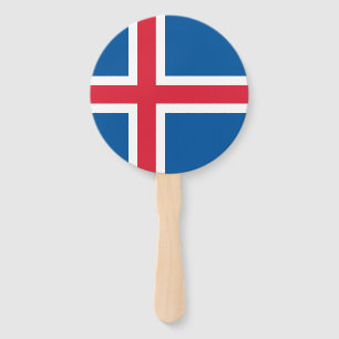 Éventail Drapeau d'Islande