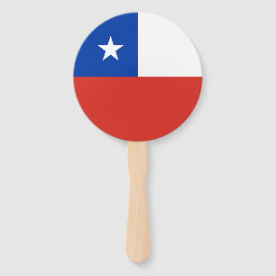 Éventail Drapeau du Chili