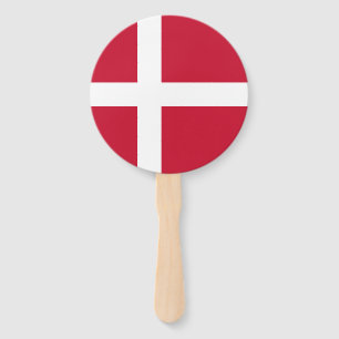 Éventail Drapeau du Danemark