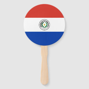 Éventail Drapeau du Paraguay